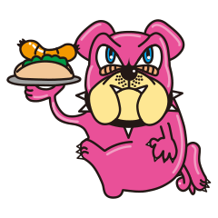 [LINEスタンプ] Blankydogcafe