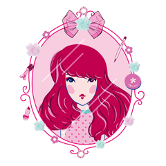 [LINEスタンプ] Surrcut Circus Beauty