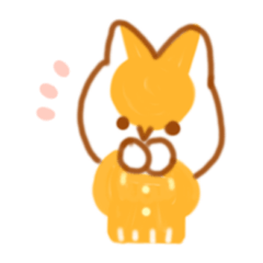 [LINEスタンプ] A mature fox