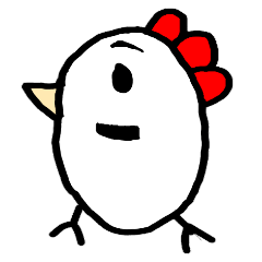 [LINEスタンプ] にわとりおじさん