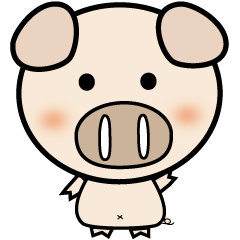 [LINEスタンプ] 87 PIG