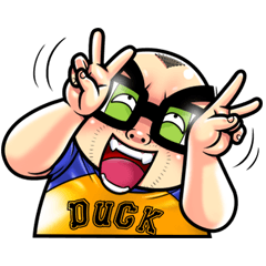 [LINEスタンプ] Duck Again