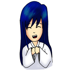 [LINEスタンプ] KempoGirl