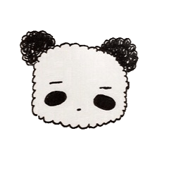[LINEスタンプ] もこもこ Panda