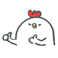 [LINEスタンプ] にわとりつんこの日常 1