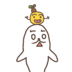 [LINEスタンプ] orange＆seal