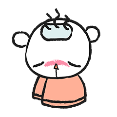 [LINEスタンプ] SICK BEAR