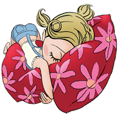 [LINEスタンプ] Good Golly, Girl