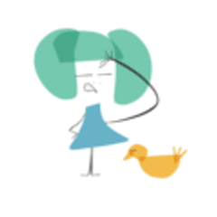 [LINEスタンプ] GREEN HAIR FOR YOU