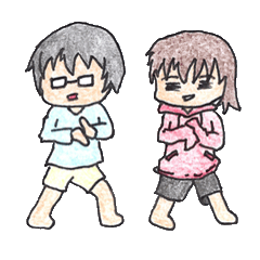 [LINEスタンプ] さと×ひの 2