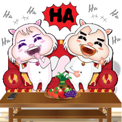 [LINEスタンプ] Super Cute Flying Squirrels-Cookie ＆ Dot