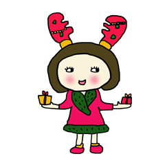 [LINEスタンプ] Amoyo Girl