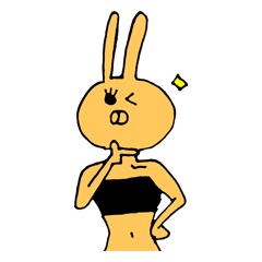 [LINEスタンプ] 手書きうさぎさんスタンプ 